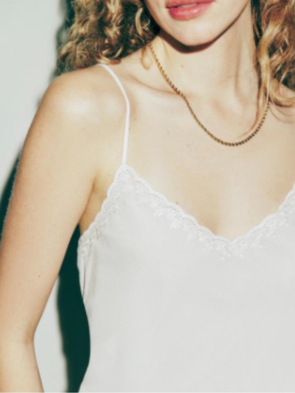 Reformation shayna top in white